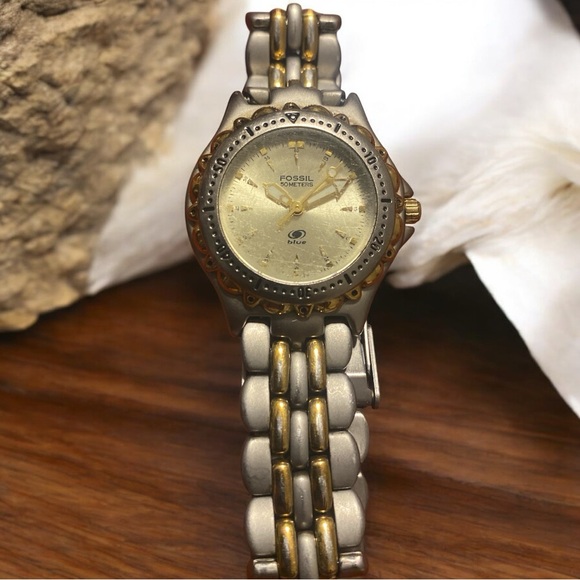 Fossil Accessories - Fossil BlueGold and Silver Two-Tone women’s Watch Fossil